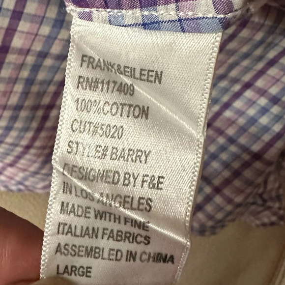 Frank & Eileen women’s size L - Picture 3 of 9